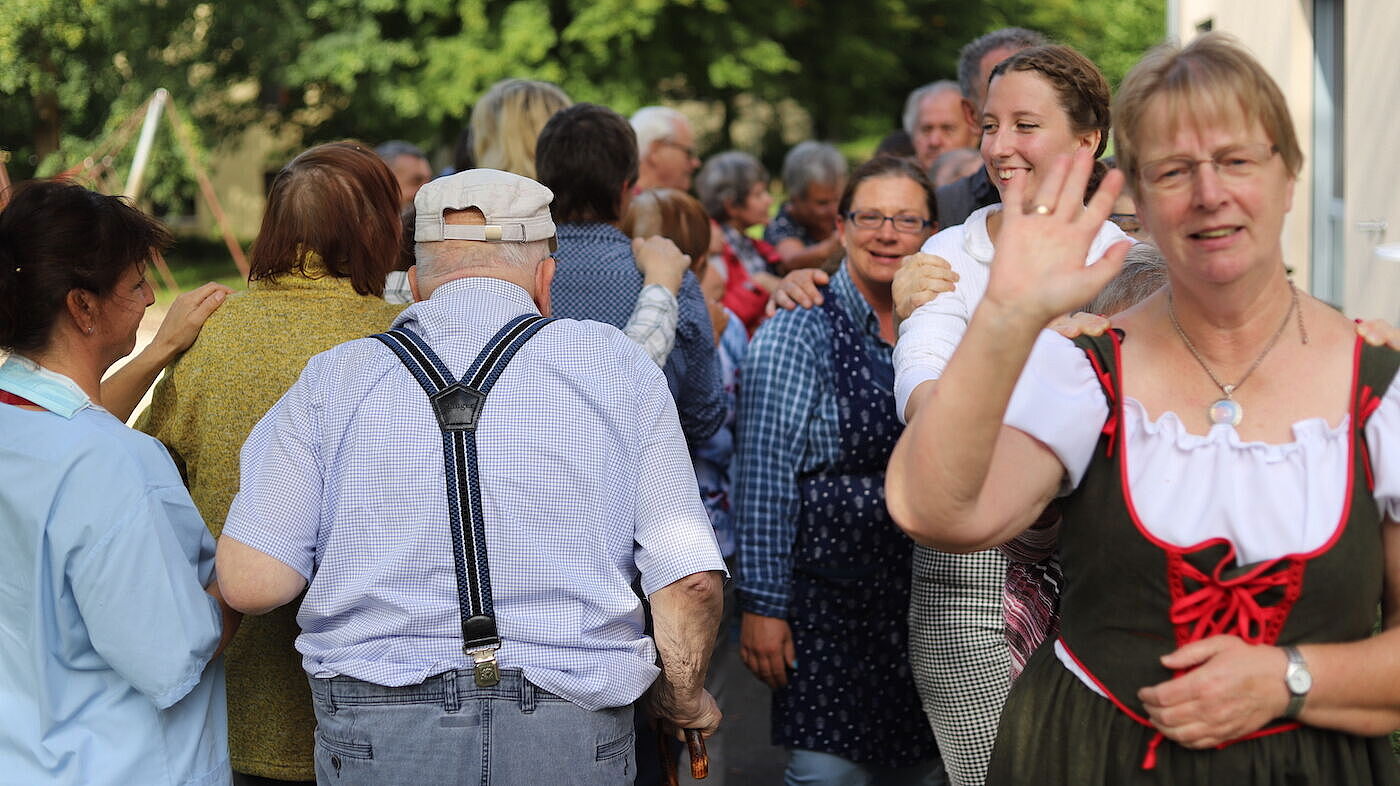 Polonaise beim Oktoberfest